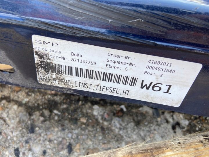 BMW F20 F21 рестайлинг накладка порога правая левая цвет A76, фото 4