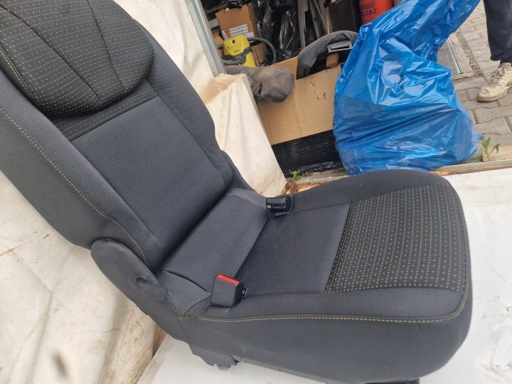 Renault Scenic сиденье диван 2 ряд складной задний средний, фото 5