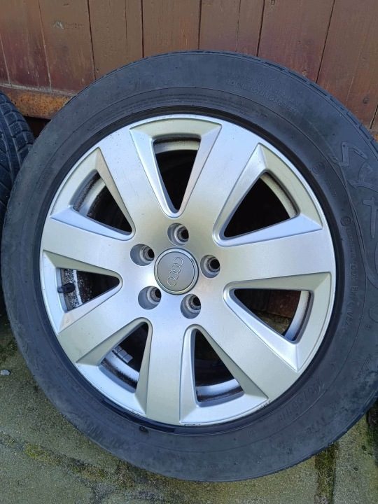 Диск колеса алюминиевый Audi A6 C6 A4 B6 B7 16' ET45 5X112 4F0601025P, фото 2