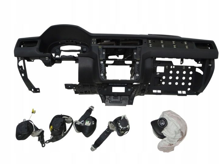 ТОРПЕДО КОНСОЛЬ AIRBAG РЕМНИ VW CADDY III 2K5 15-20R. 2K5858077, фото 1