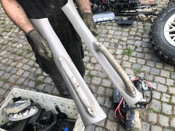 Jeep Grand Cherokee WJ Обшивка słupków с rączkami, фото 1