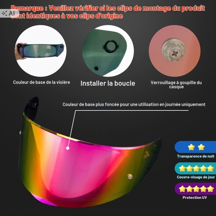 Стекло, быстрое, визор шлема LS2 FF808 STREAM II LIGHT TINTED DYMIONA СВЕТЛЫЙ, фото 2