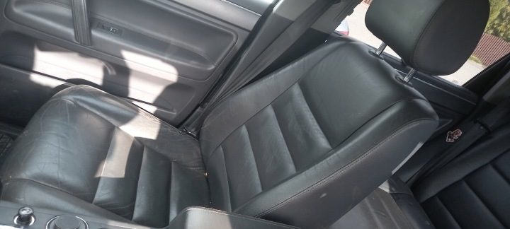 Touareg 02- 7L сиденья комплект кожа в хорошем состоянии, фото 2