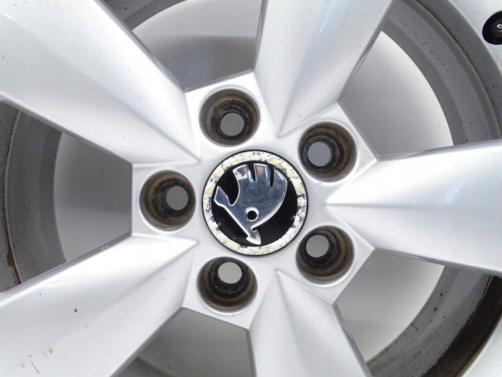 ДИСК КОЛЕСО ЛИТОЙ ДИСК R15 SKODA RAPID I 5J FABIA III 5X100 6J ET38 5JA601025, фото 8