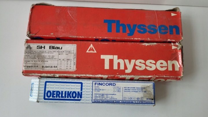 ELEKTRODY СВАРОЧНЫЙ THYSSEN SH BLAU 8541303 I FINCORD EN499 GWR, фото 1