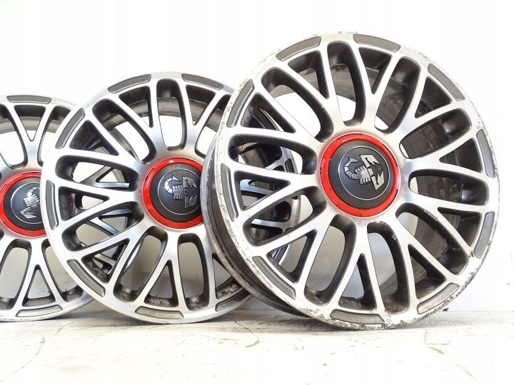 4X ЛИТЫЕ ДИСКИ FIAT 500 ABARTH R17 ET38 7J 4X98 52134069, фото 4