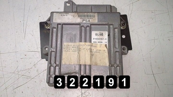 2000 Peugeot 406 ЭБУ 9640248480, фото 1
