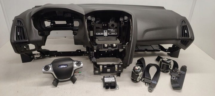 Консоль панель Airbag Ford Focus MK3 III 3 2010-2014 датчик ремни подушки, фото 1