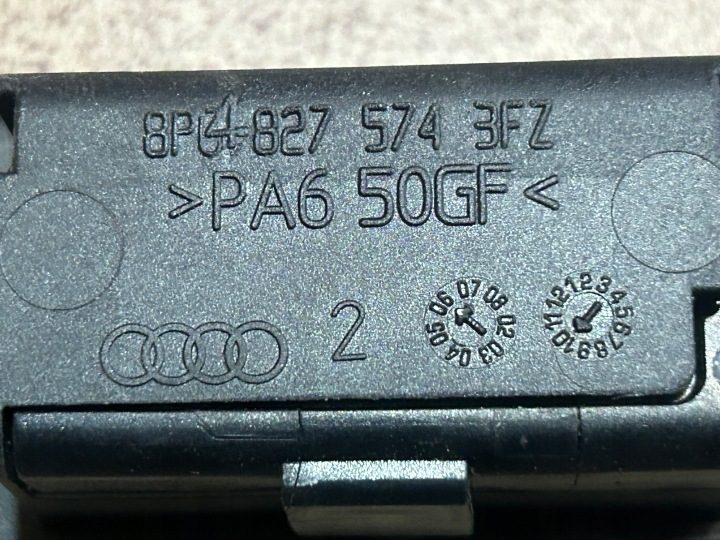 НАКЛАДКА РУЧКА КОНЦЕВИК ПОДСВЕТКА НОМЕРА AUDI A3 8P A4 B6 A4 B7, фото 12