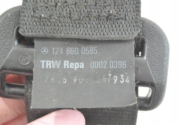 РЕМЕНЬ БЕЗОПАСНОСТИ ЗАДНИЙ MERCEDES W126 S КЛАСС W124 1248600585, фото 7