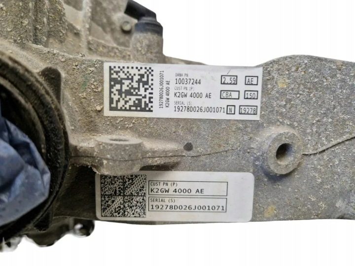Редуктор задний FORD США K2GW4000 2.0L дизель 183 кВт 2021, фото 9