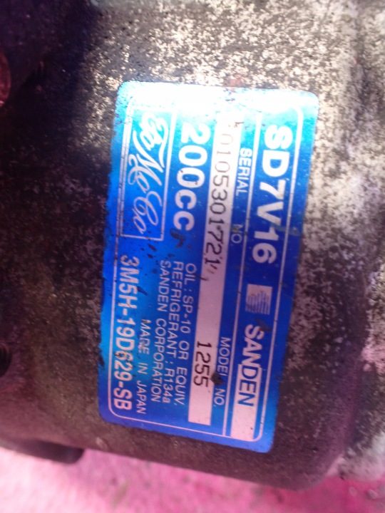 MAZDA 3 I BK 1.6 CiTD КОМПРЕССОР КОНДИЦИОНЕРА 3M5H19D629SB, фото 6