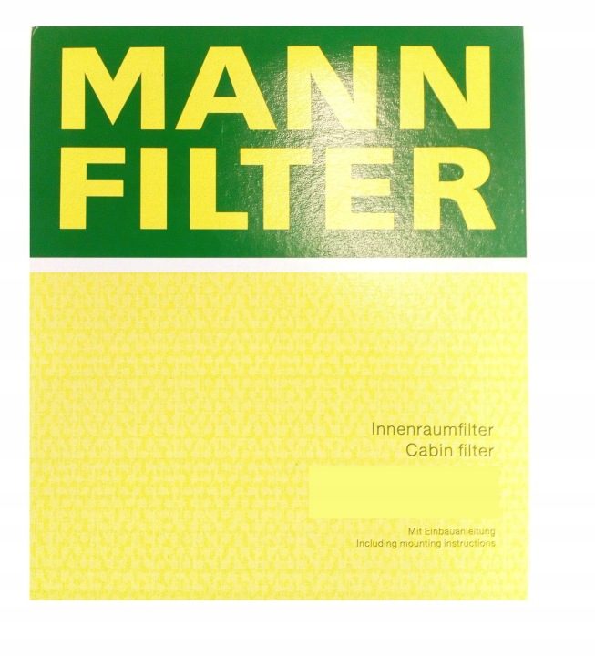 Фильтр салонный MANN-FILTER CUK 24 004, фото 2