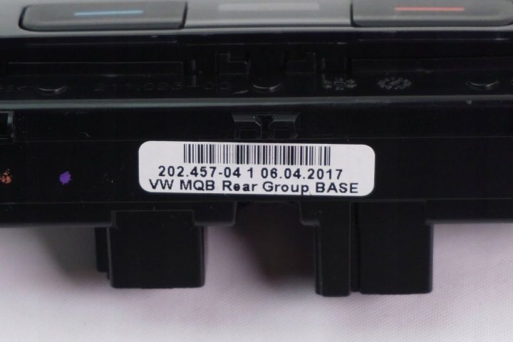 БЛОК УПРАВЛЕНИЯ КЛИМАТОМ ЗАДНИЙ VW PASSAT B8 3G0907049D, фото 4