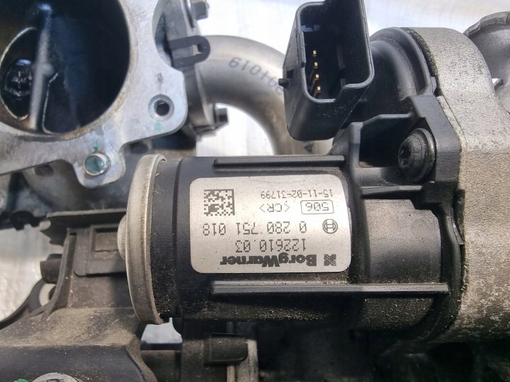 FORD MONDEO MK5 FOCUS MK3 2.0TDCI РАДИАТОР КЛАПАН EGR 9807593080, фото 6
