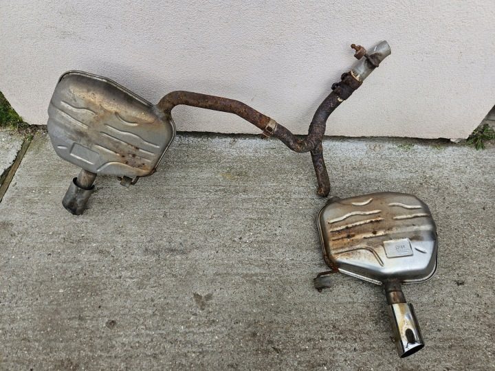 Глушитель двойной Ford Mondeo MK4 S MAX MK1, фото 1