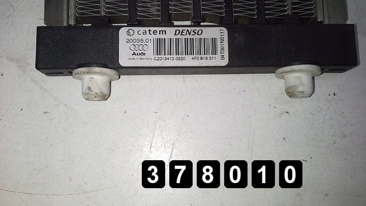 2005 Audi A6 Внутренний обогреватель электрический # 4f0819011 20035.01, фото 4