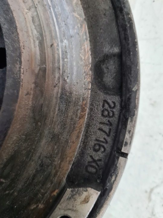СЦЕПЛЕНИЕ В СБОРЕ ДВУХМАССОВЫЙ МАХОВИК ALFA ROMEO 166 140 л.с. 2,4 JTD, фото 13