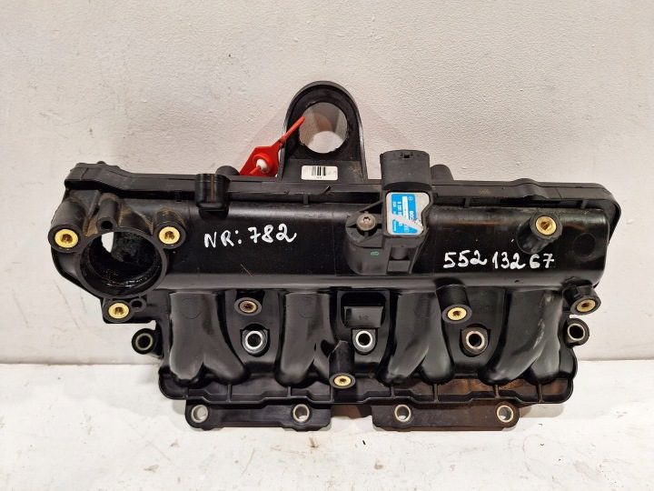 Впускной коллектор 55213267 Fiat Fiorino Qubo 1.3 Mjet 07-, фото 2