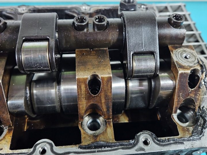 ГОЛОВКА БЛОКА ВАЛ AUDI A3 8P BLS 1.9 TDI 105 л.с., фото 14