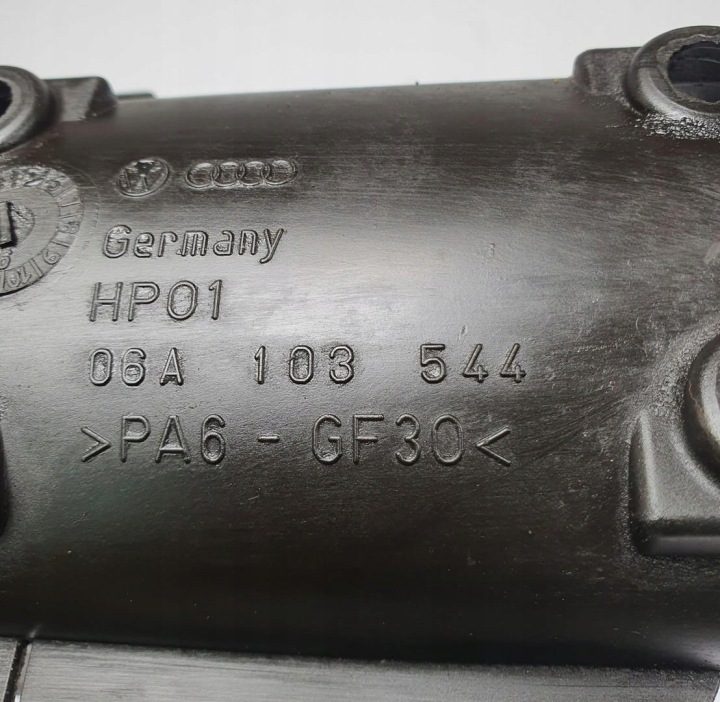 Клапанная крышка VW 1.6 2.0 8V BBW + защита fali 06A103544B Audi Skoda, фото 3