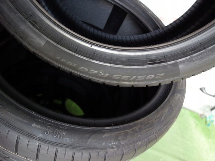 4× Шина летняя Pirelli P Zero 285/35R20 104 Y защита диска, усилитель (XL) MO - Mercedes-Benz, фото 4