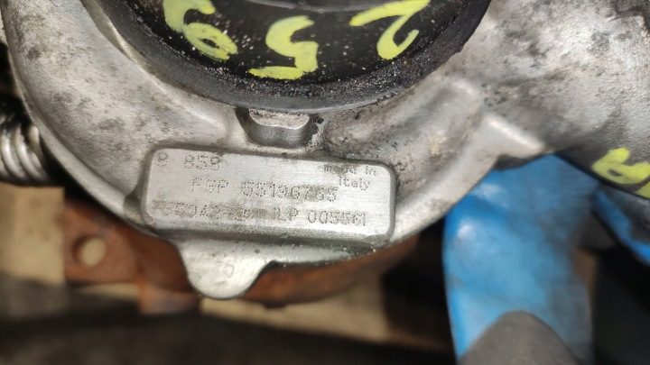 Турбокомпрессор Fiat Bravo II Opel Zafira B 1.9 CDTI 8V 55196765 100% SPRAWN, фото 9