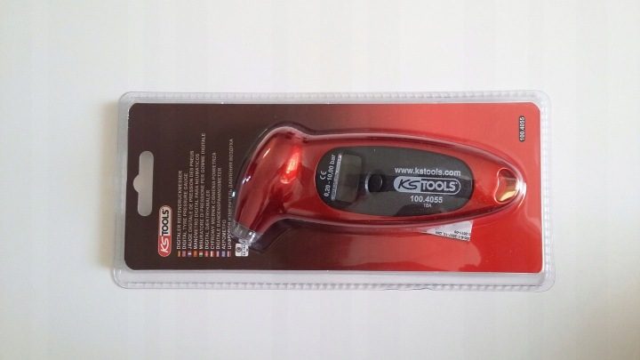 KS Tools Cisnieniomierz для шин цифровой для 10 бар, фото 3