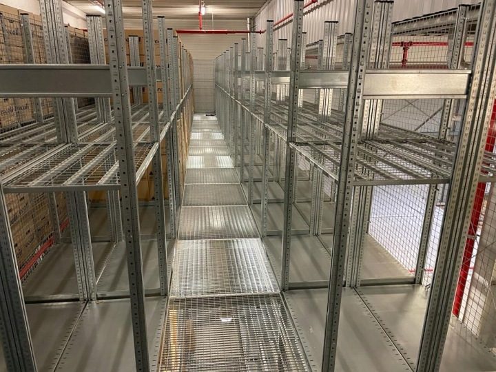 11× REGAŁY PÓŁKOWE MAGAZYNOWE МЕТАЛЛИЧЕСКИЙ SCHAFER 200 кг, фото 8