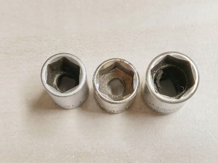 Набор головок 1/4" 6-kątnych 8,9,10 мм, фото 3