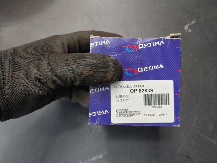 НОВЫЙ ФИЛЬТР МАСЛЯНЫЙ OPTIMA OP 82839 OP 517, фото 1