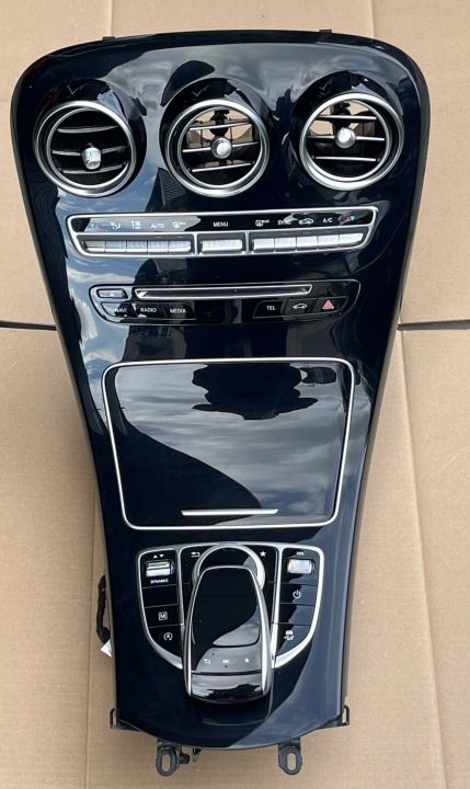 В сборе центральный тоннель, панель I-Drive Mercedes GLC W253 A2059004819, фото 1