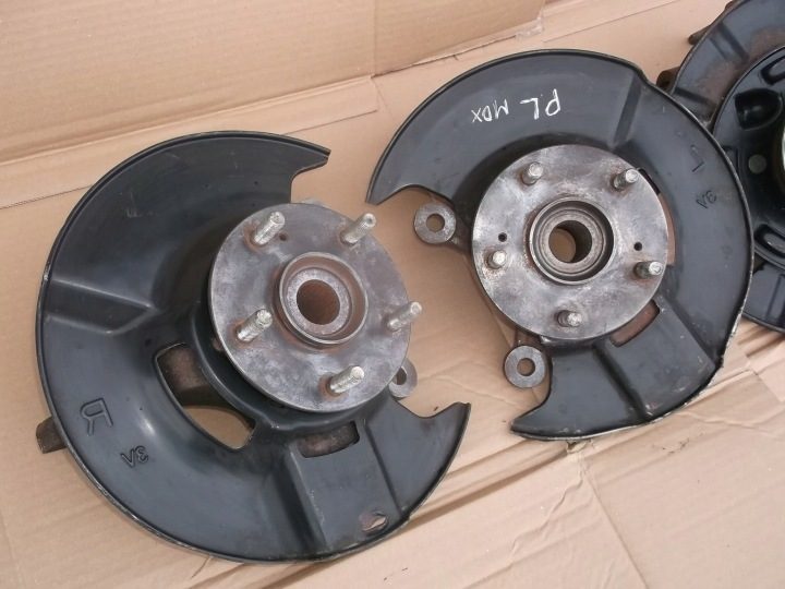 Поворотный кулак со ступицей передний L/P Acura MDX I Honda пульт, фото 2