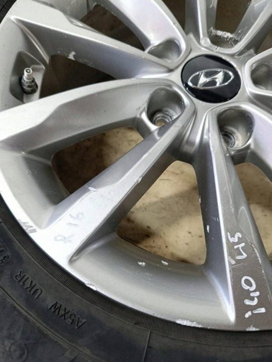 4× Литой диск Hyundai OE i40 7.0" x 16" 5x114.3, фото 12