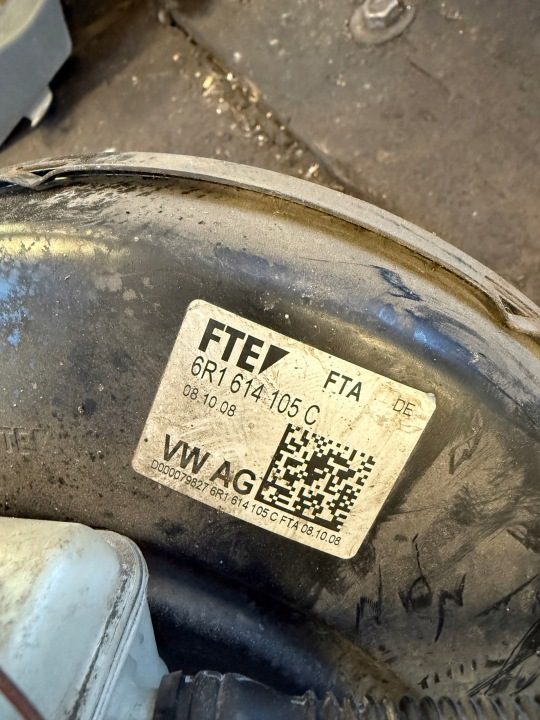 VW SEAT SKODA ВАКУУМНЫЙ УСИЛИТЕЛЬ ТОРМОЗОВ 6R1614105C, фото 2