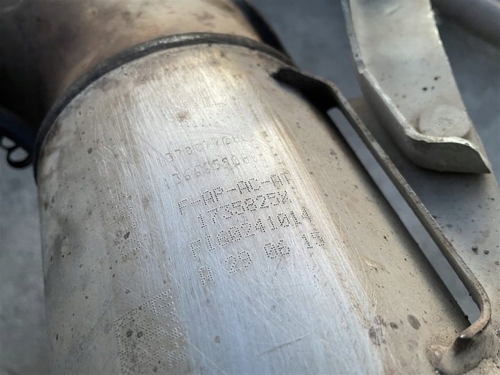 DPF FAP катализатор 2.2 HDI Euro 5 зонд Citroen Jumper III 11-16 год, фото 5