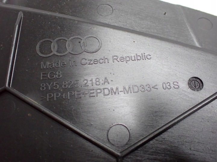 ЗАЩИТА ДНИЩА БАМПЕРА ПРАВАЯ ЗАДНЯЯ 8Y5825218A СЕДАН AUDI A3 8Y 21 г., фото 3