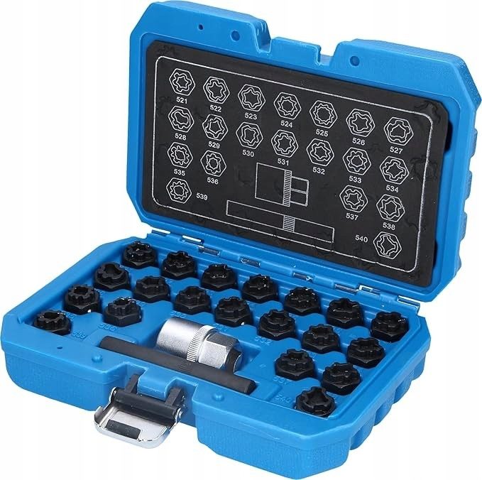 Комплект инструментов для wypinania, секретки болтов колес KS TOOLS BT691390, фото 1