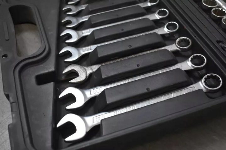 КОМПЛЕКТ ТОРЦЕВЫХ ГОЛОВОК HONITON H4321 111el 1/4" - 3/8" - 1/2" HONIDRIVER, фото 4