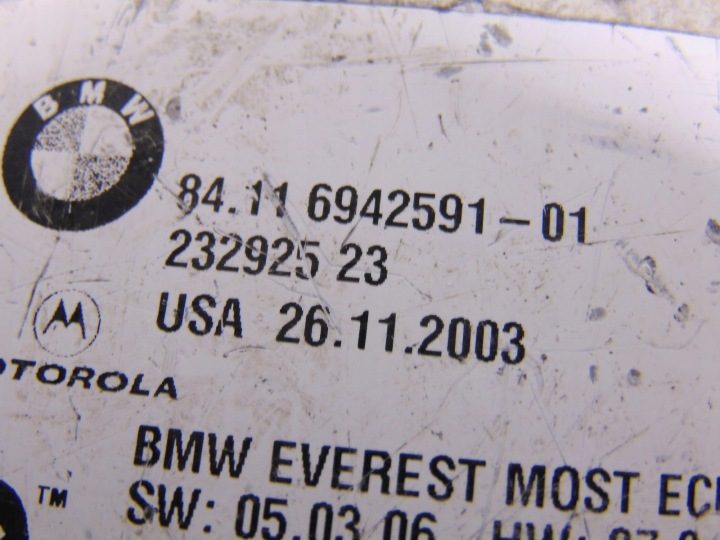 Модуль Bluetooth BMW E60 E63 E64 6948730, фото 4