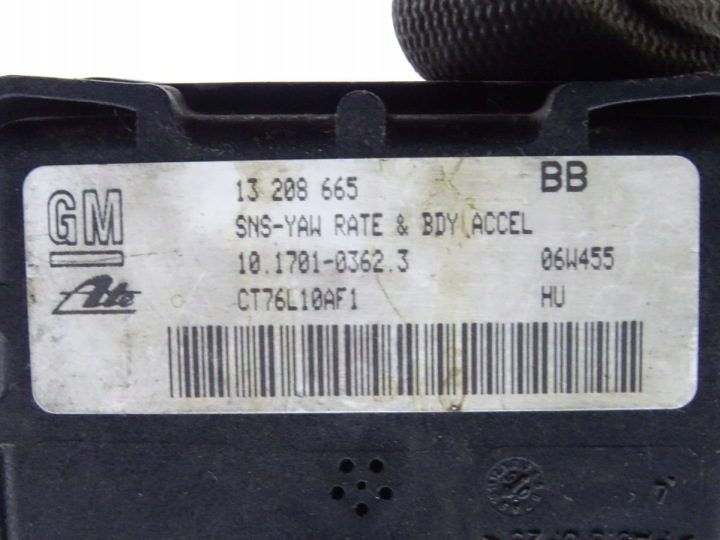 OPEL ZAFIRA B 05-14 МОДУЛЬ ДАТЧИК ESP, фото 3