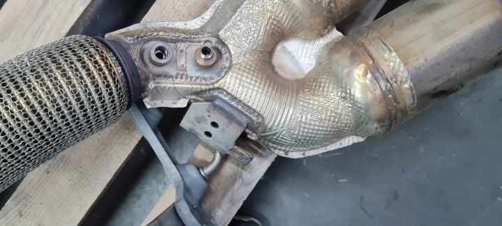 S3 8Y A3 ТРУБА WYDECJOWA КАТАЛИЗАТОРЫ DPF 2.0 TFSI 5WA131723E 5WA131701, фото 7