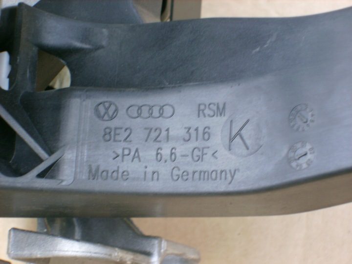 ПЕДАЛЬ ТОРМОЗА СЦЕПЛЕНИЯ КОМПЛЕКТ AUDI A4 B7 1.9 TDI АНГЛИЯ 8E2721316K, фото 7