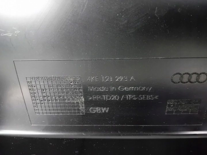Оригинальный Audi OE воздуховод 4KE121293A, фото 2