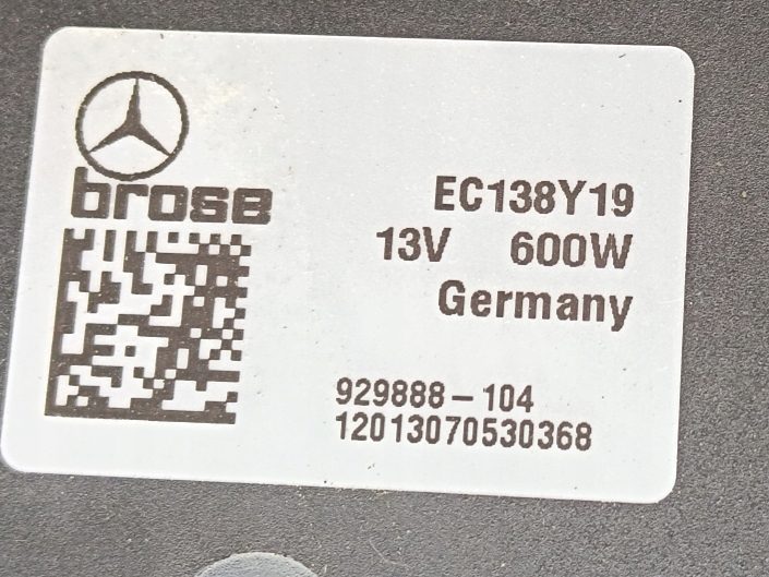 ВЕНТИЛЯТОР РАДИАТОРА MERCEDES ML W166 GLS X166 GLE W166 C292 A0999062500, фото 7