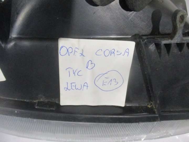 ФАРА ЛЕВАЯ OPEL CORSA B II, фото 7