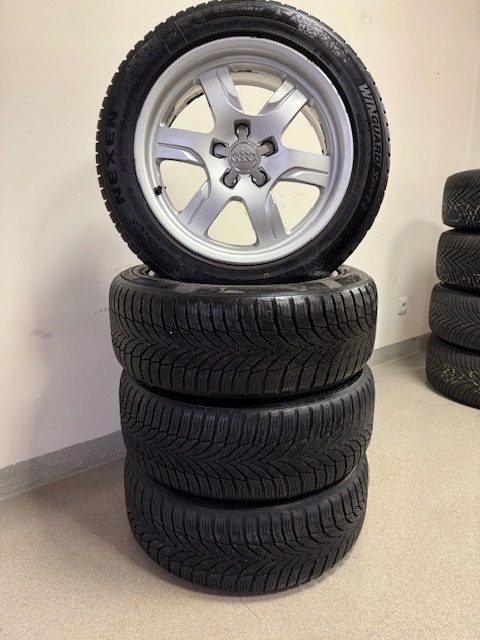 Колеса зимние 17'' AUDI A4 Allroad A5 A6 Шины 225/50R17 Nexen Bieżnik 8 мм, фото 1