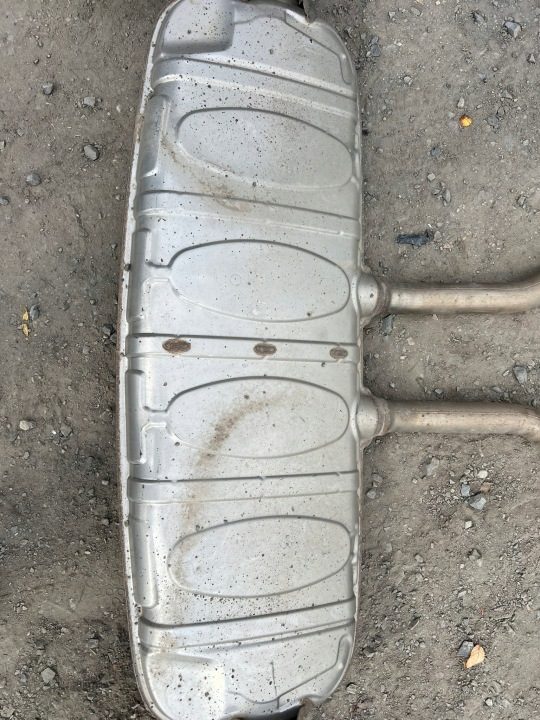 AUDI Q7 4L 3.0TDI ЗАДНИЙ ГЛУШИТЕЛЬ В СБОРЕ, фото 4