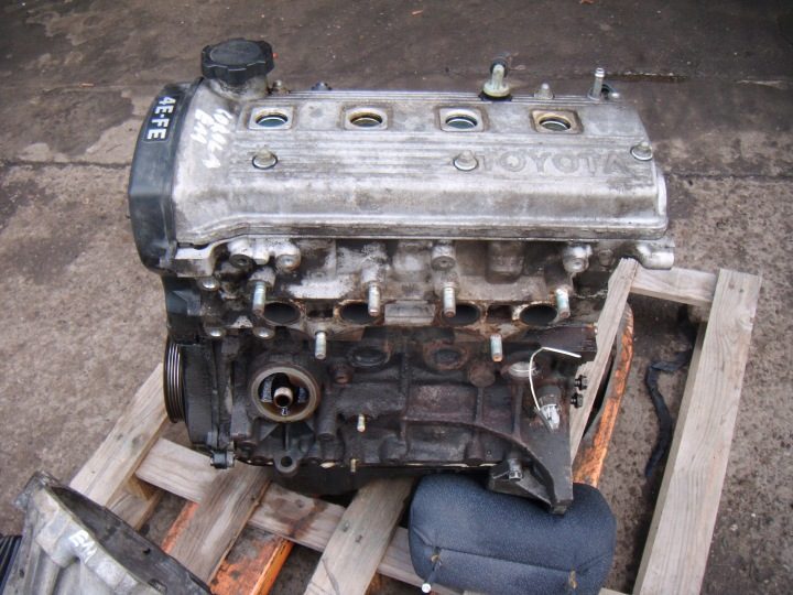 Toyota Corolla E11 97- 1.3 бензин двигатель без навесного 4EFE, фото 8