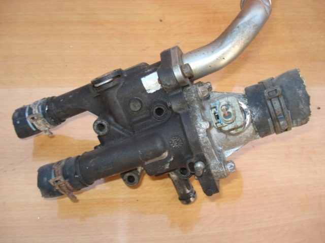 OPEL CHEVROLET 1.6 1.8 корпус термостата 12992383 96817255, фото 2